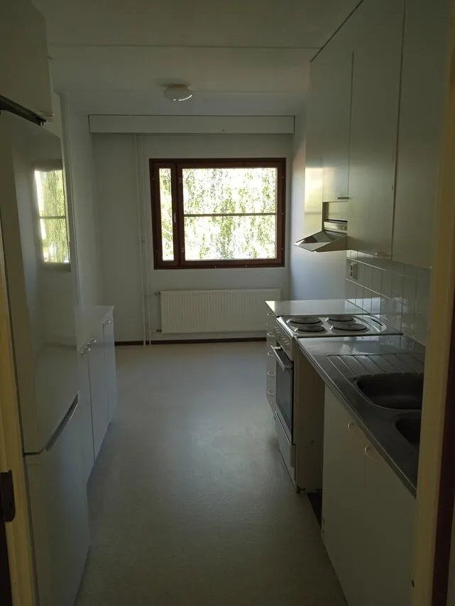 Köök - Apartment with Own Sauna in Mäntsälä