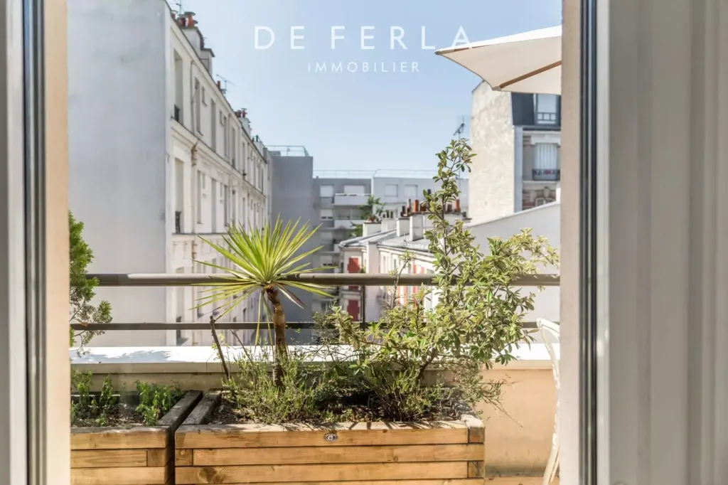 Balcony - Duplex with Terrace in 75014 Paris