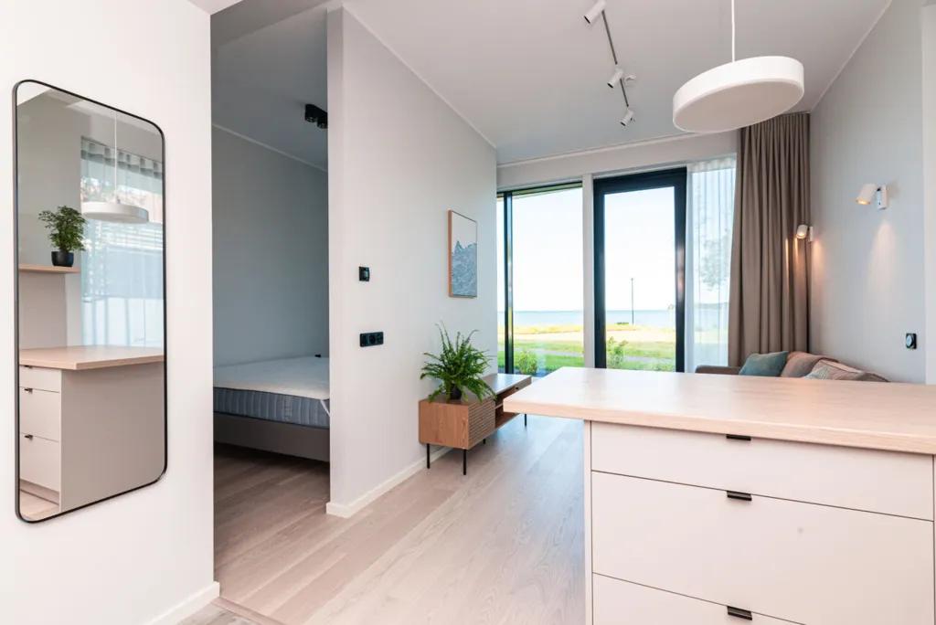 Camere da letto - Studio Apartment with Sea View in Tallinn