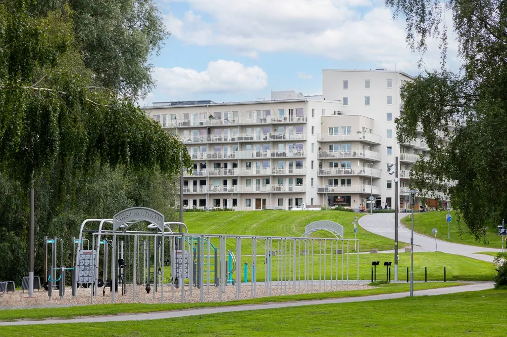 Extérieur - Apartment with Balcony in Arenastaden