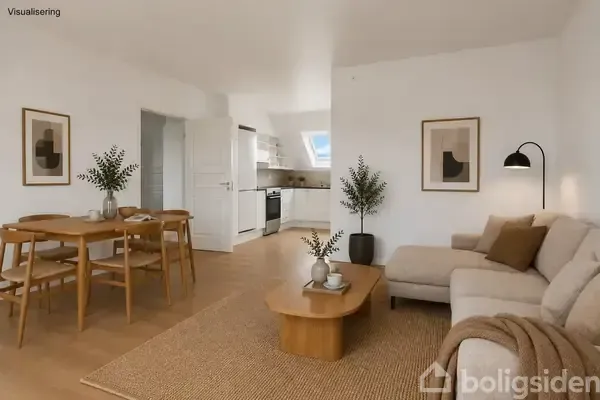 Séjour - Terraced House with Garden in Aalborg Øst