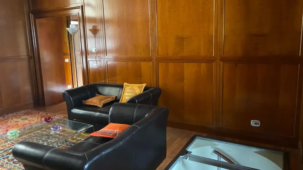 Séjour - Architecturally Unique Ground Floor Apartment in Piacenza