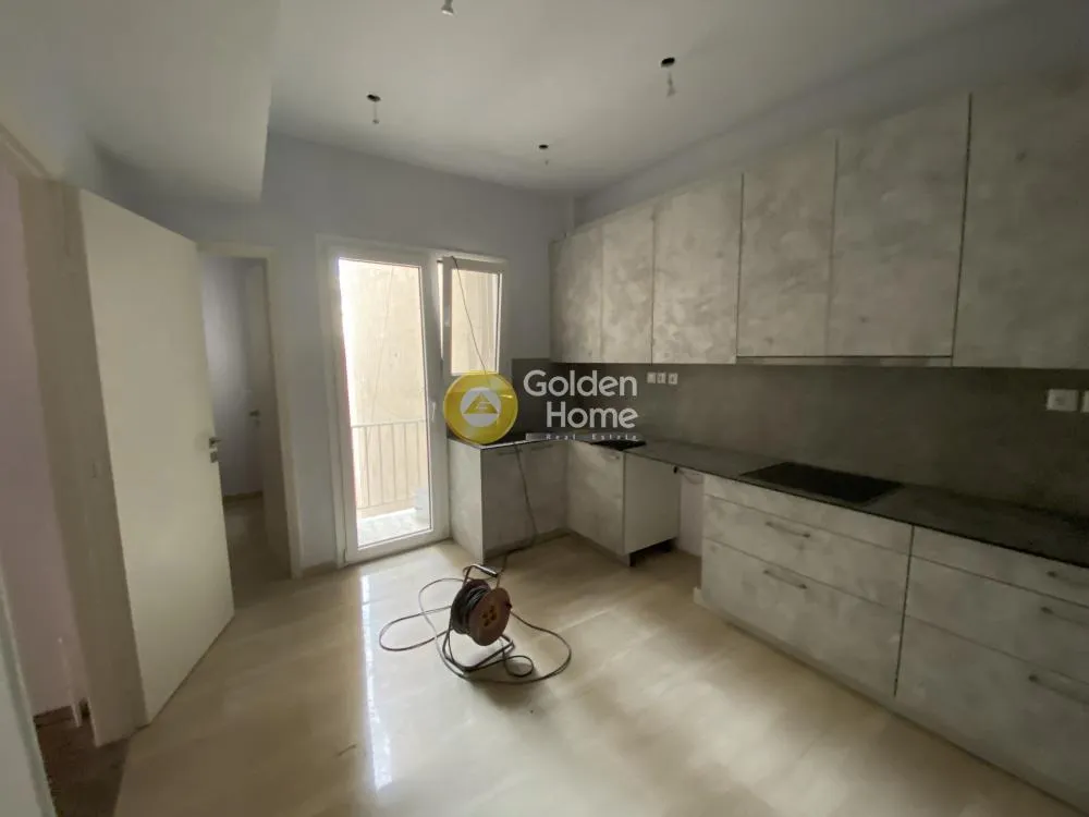 Cuisine - Renovated Apartment with Balcony in Kallithea