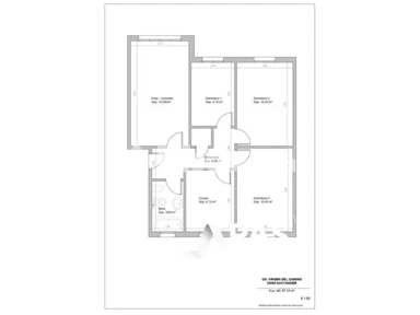 Planimetria - Apartment with Ascender in Santander