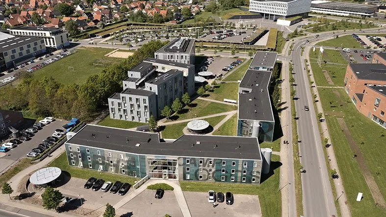 Vista aerea - One-Bedroom Flat with Central Location in Viborg