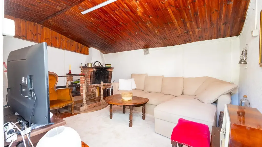 Living Room - Stone Cottage with Terrace in Borgata Marchetti