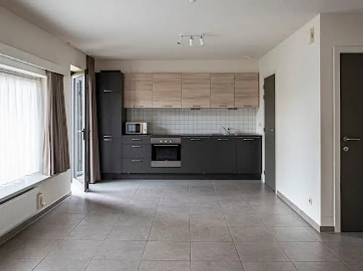 Köök - Accessible Flat with Terrace in Lierde