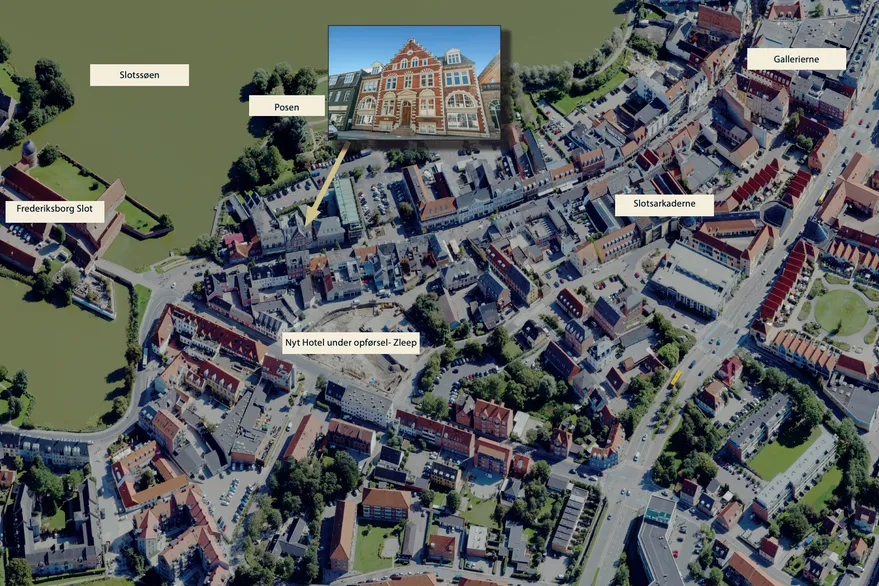 Historic Office Space with Lake View in Hillerød