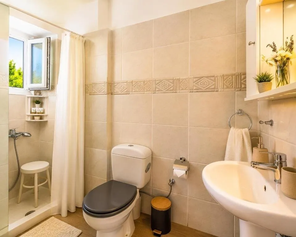 Bathrooms - Luxury Villa with Panoramic Views in Argostoli