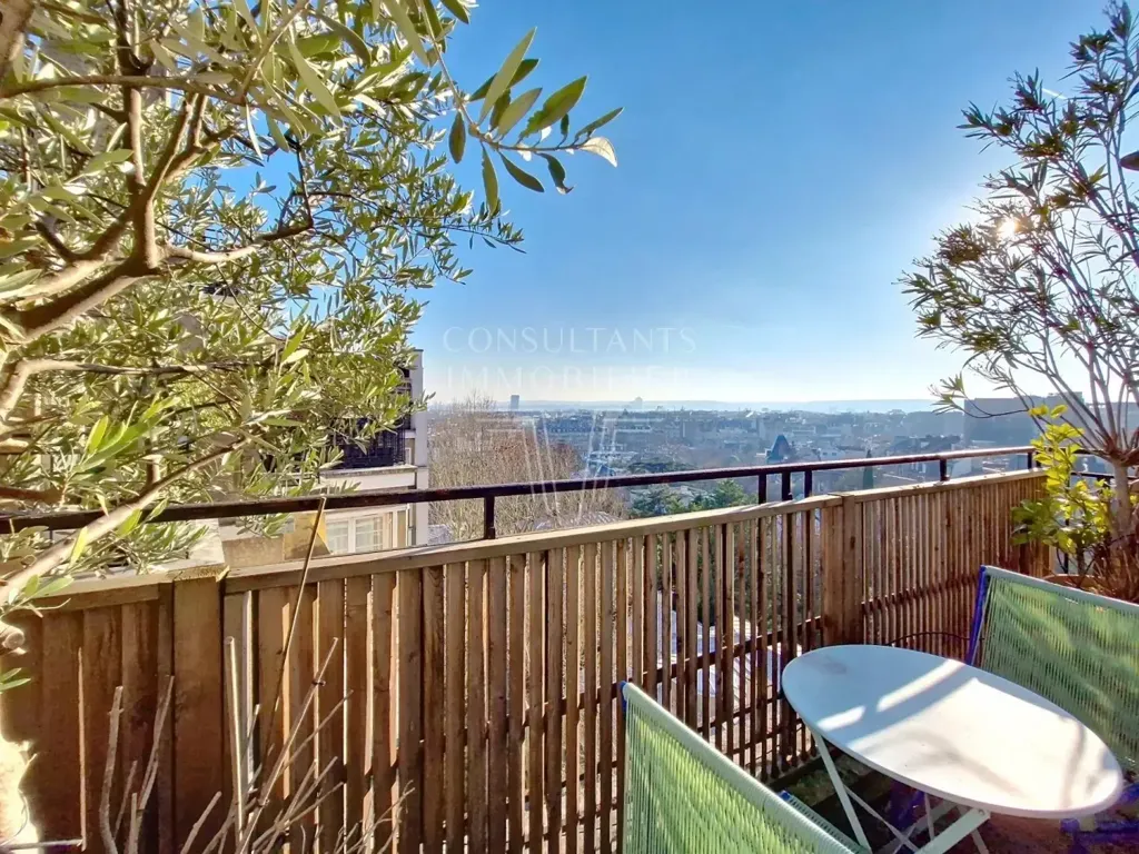Terrasse - Appartement 2 pièces à Paris 16ème