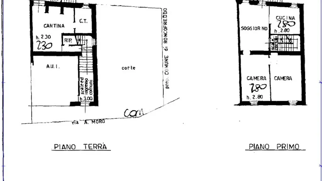Plan - Rustic-Style Apartment in Historic Centre, Roncofreddo