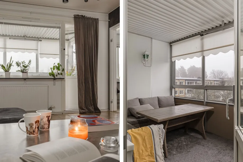 Balcone - Apartment with Balcony in Röda Gatan, Kalmar