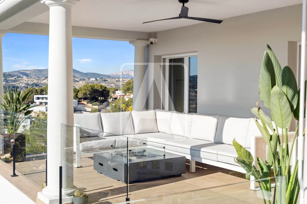 Terrass - Mediterranean Villa with Sea Views in Moraira