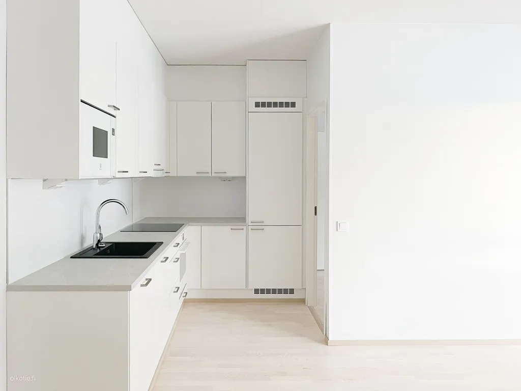 Cucina - Modern Flat with Lake View in Lahti