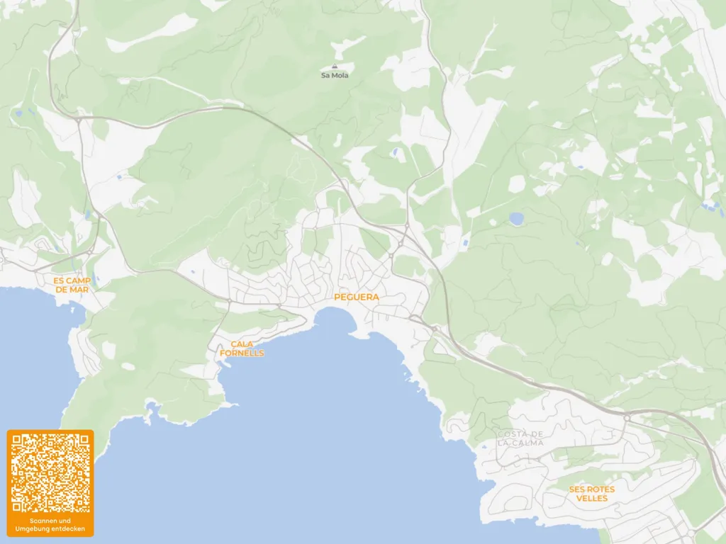 2 magamistoaga korter asukohas Calvia