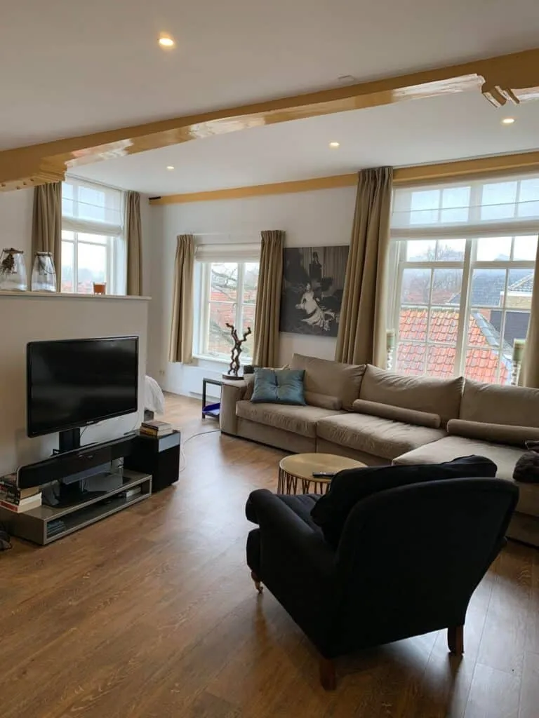 Séjour - Charming Apartment with Historic Views in Middelburg