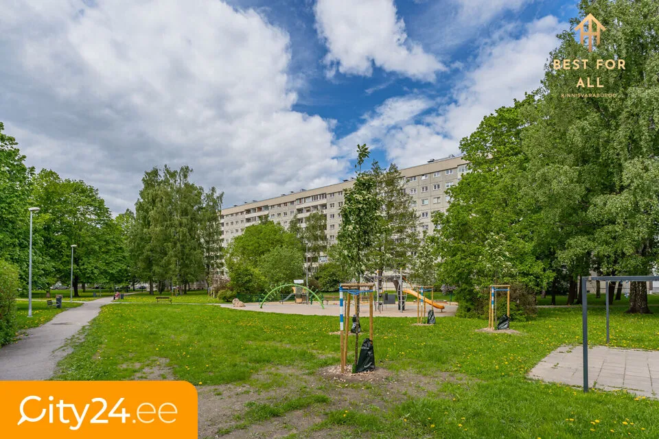 Jardin - Renovated 2-Bedroom Flat with Balcony in Mustamäe