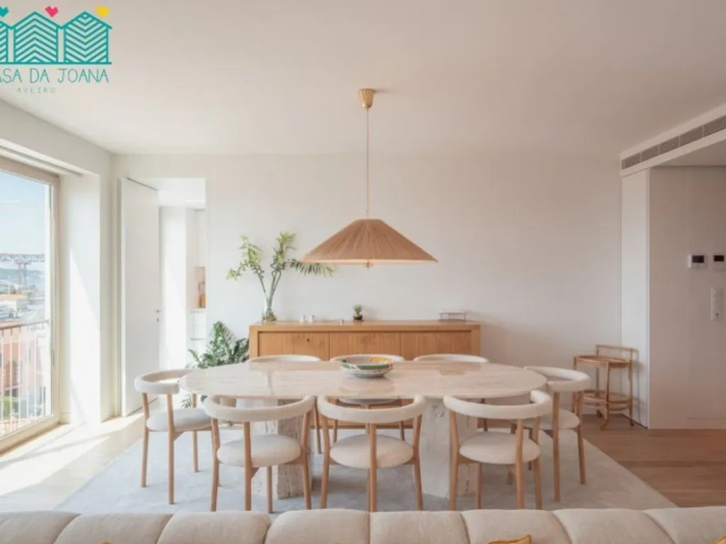 Sala da pranzo - Luxury Apartment with River Views in Lisbon