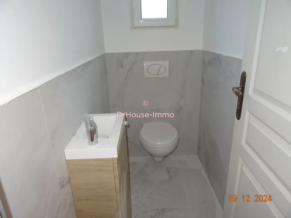 Bathrooms - Renovated Stone House with Garden in Saint-Savin