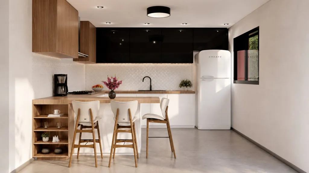 Kitchen - New Build House with Garage in Chaumont
