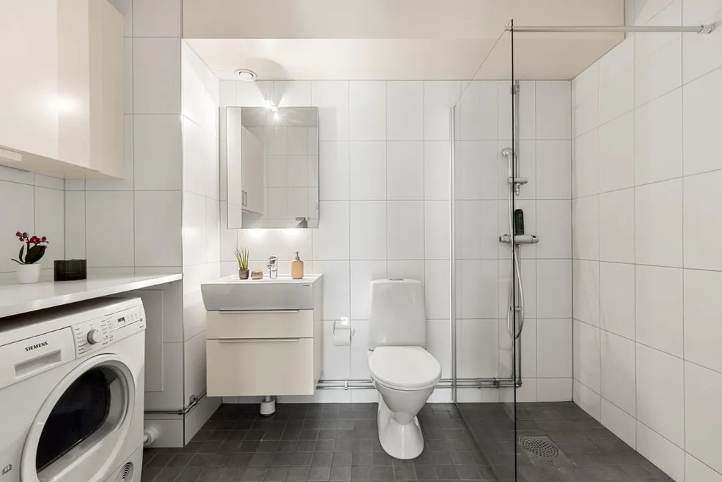 Salles de bain - Apartment with Sea View in Tyresö Strand