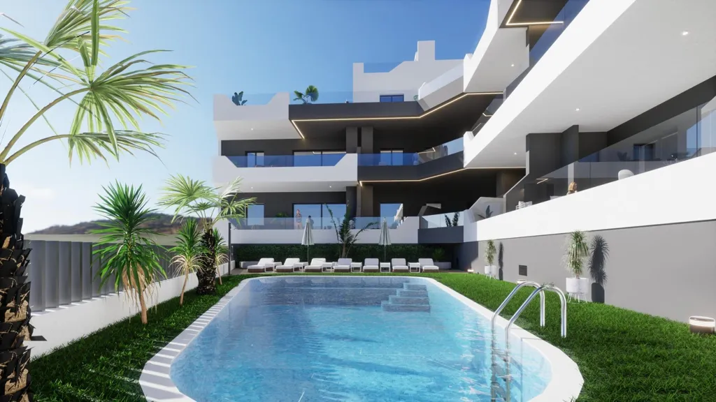 Bassein - Penthouse with Pool in Benijófar