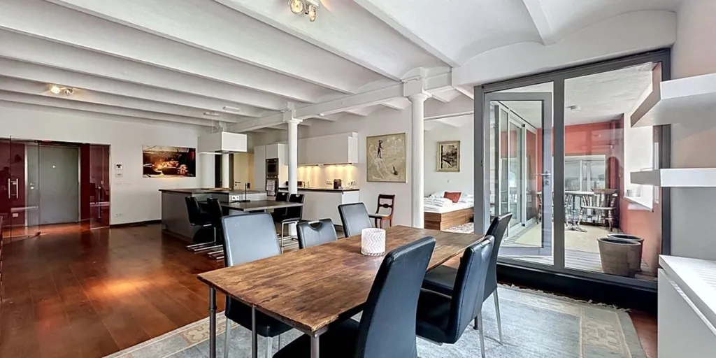 Söögituba - Furnished Apartment with Terraces in Elsene