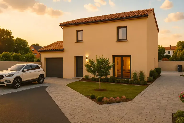 Detached House with Garden in St Jean de Bournay