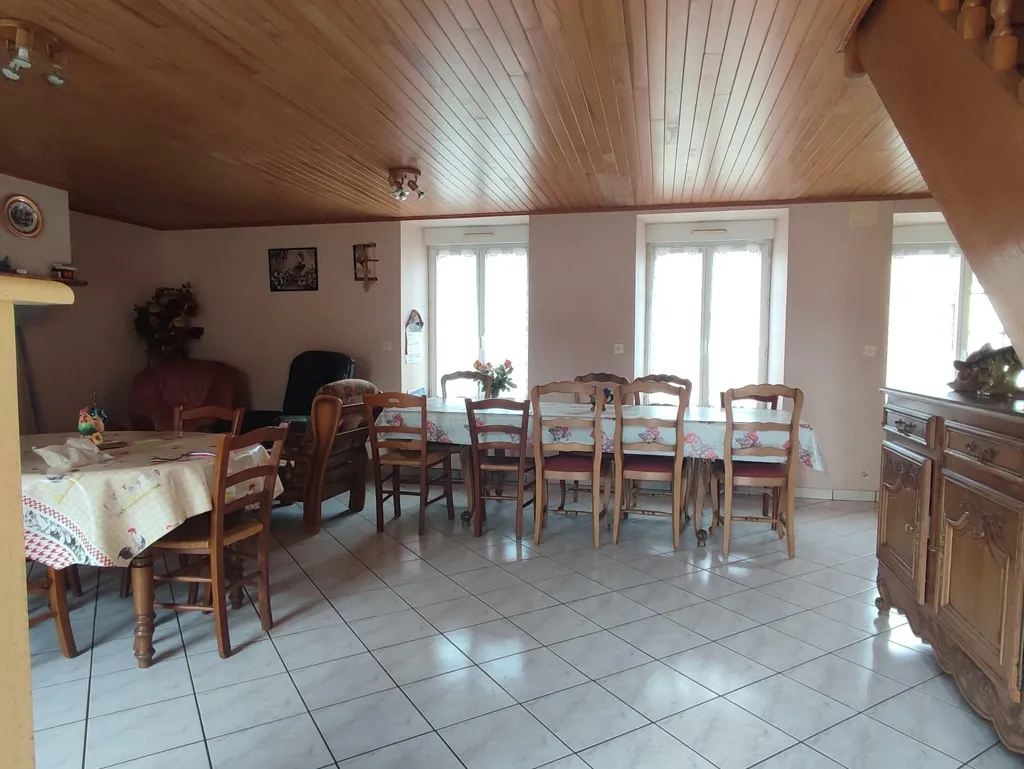 Sala da pranzo - Stone Cottage with Garden in Normandy