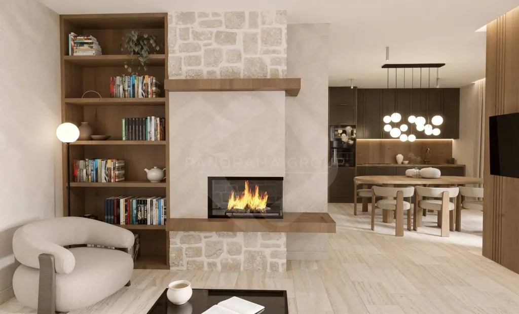 Séjour - Rustic Villa with Pool in Malinska-Dubašnica