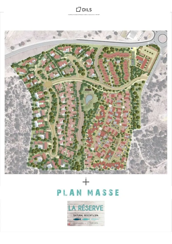 Floor Plan - Plot with Potential for Villa in La Reserve, Carvalhal
