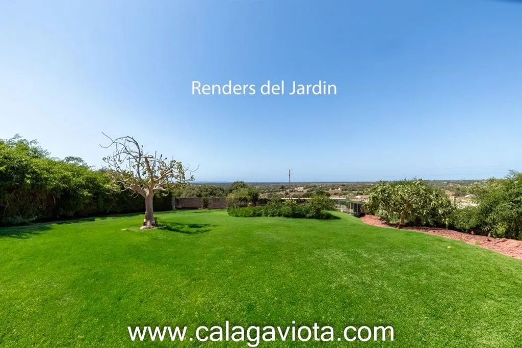 Jardin - Chalet with Sea Views in Ses Salines