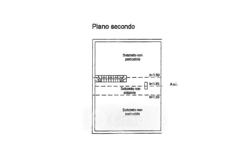Planimetria - Trilocale with Pool in Sirmione