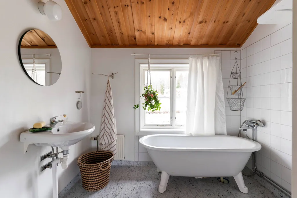 Salles de bain - Villa in Västerbottens Style near Umeå