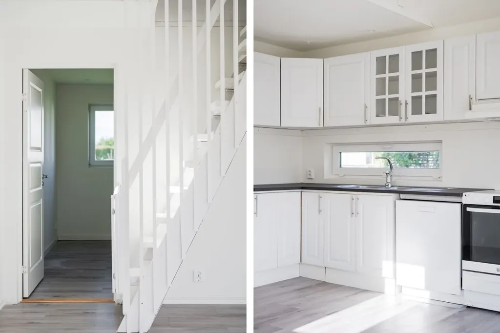 Cuisine - Charming Stone House with Approved Plans in Nyhamnsläge