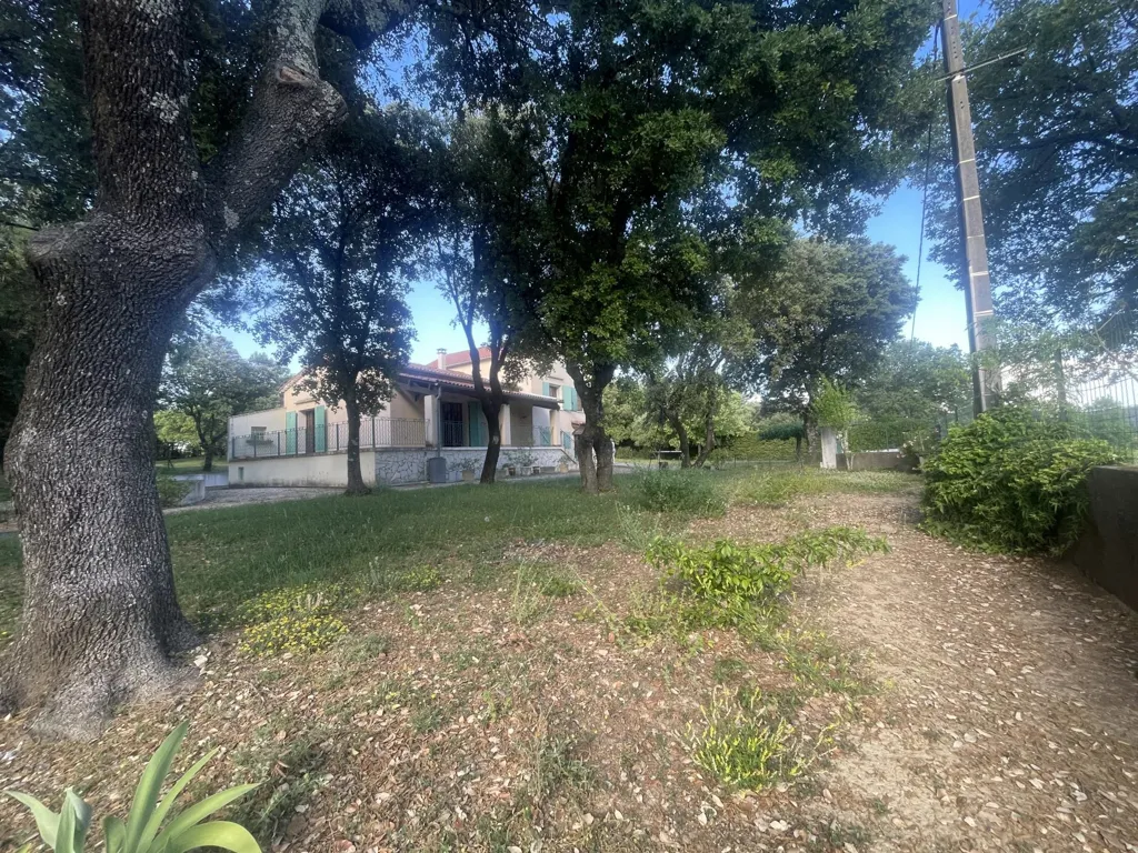 Jardin - Maison avec terrasse et dépendances à Salindres