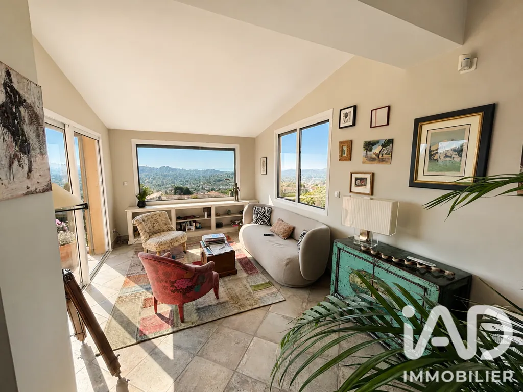 Soggiorno - Villa with Panoramic View in La Colle-sur-Loup