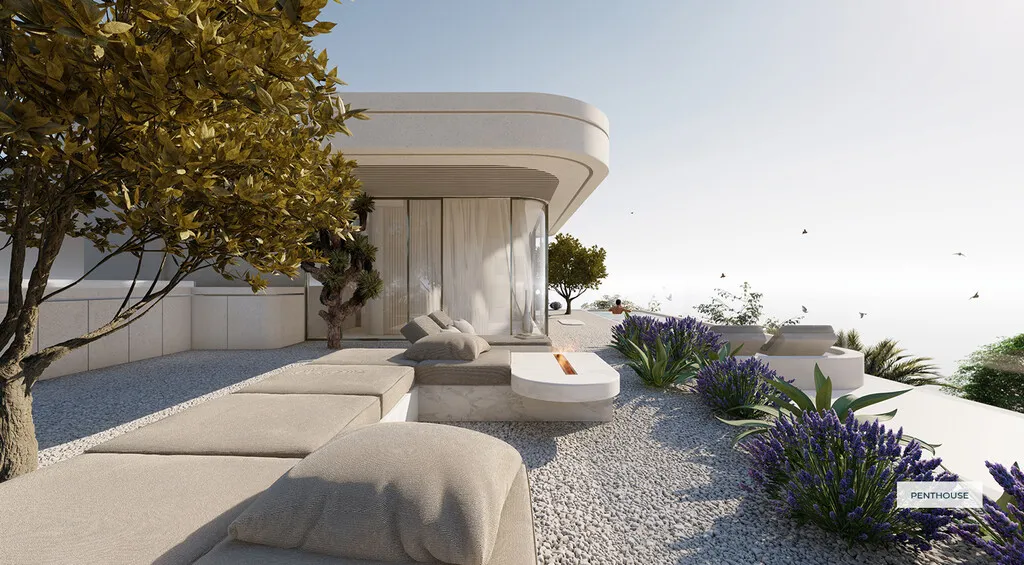 Terrace - Maisonette with Pool in Central Greece