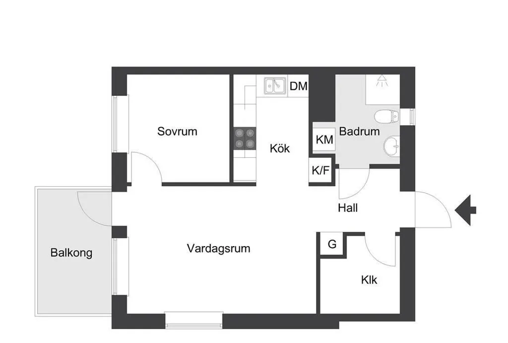 Plaan - Modern Flat with City Access in Järfälla