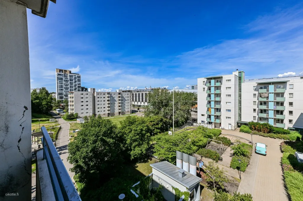 Balcony - Apartment with Sauna in Matinkylä, Espoo