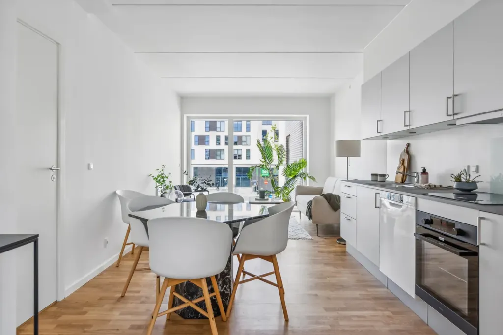 Söögituba - 3-Bed Flat with Balcony in Odense