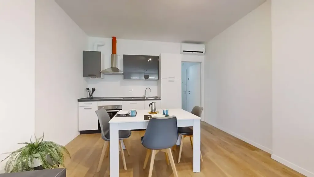 Salle à manger - Restored Studio with Kitchen in Mestre Centre