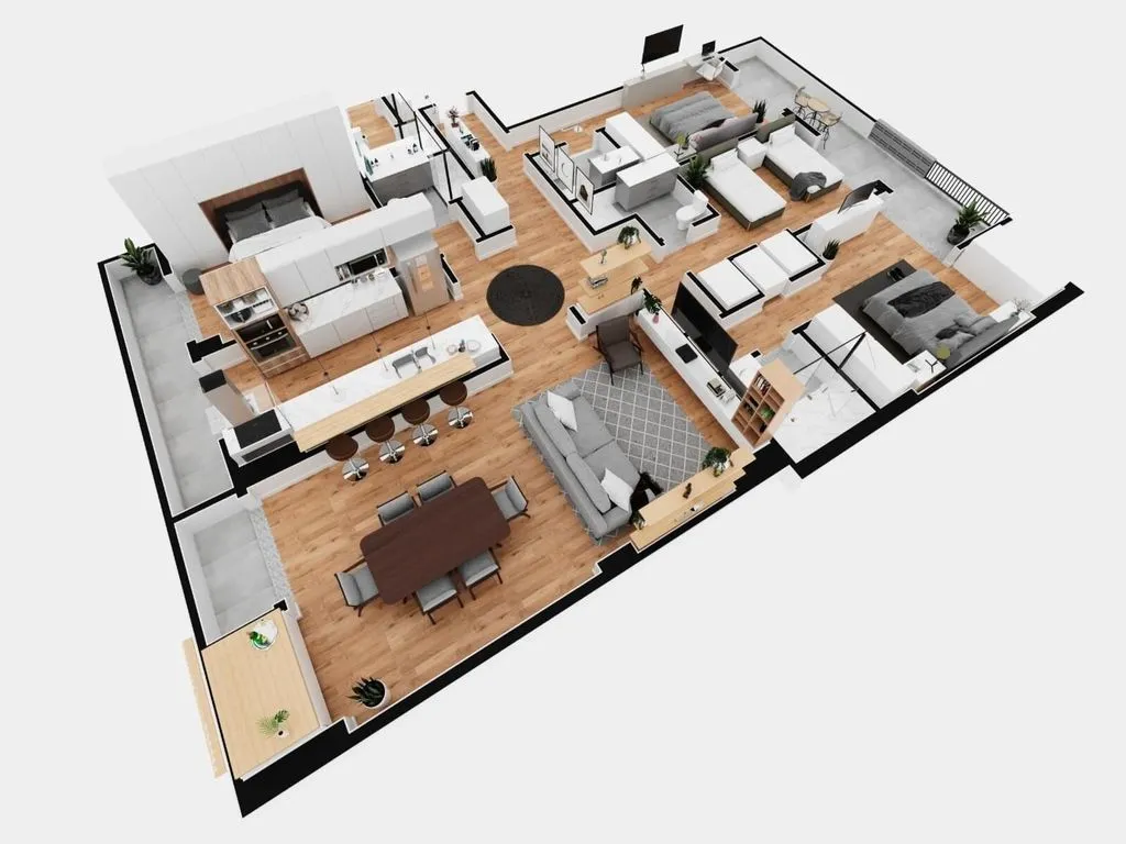 Plaan - Luxury Flat with Balcony in Oeiras