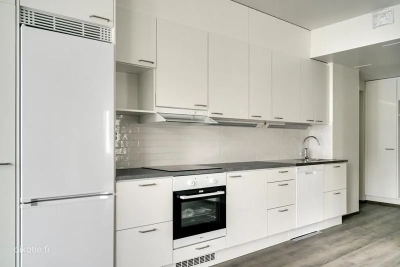 Cuisine - Modern Apartment with Balcony in Finnoo, Espoo