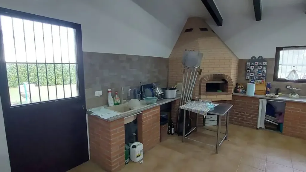 Cuisine - Villa with Garden and Pool in San Benigno Canavese