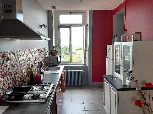 Kitchen - 2-Bedroom Apartment with Balcony in Yssingeaux