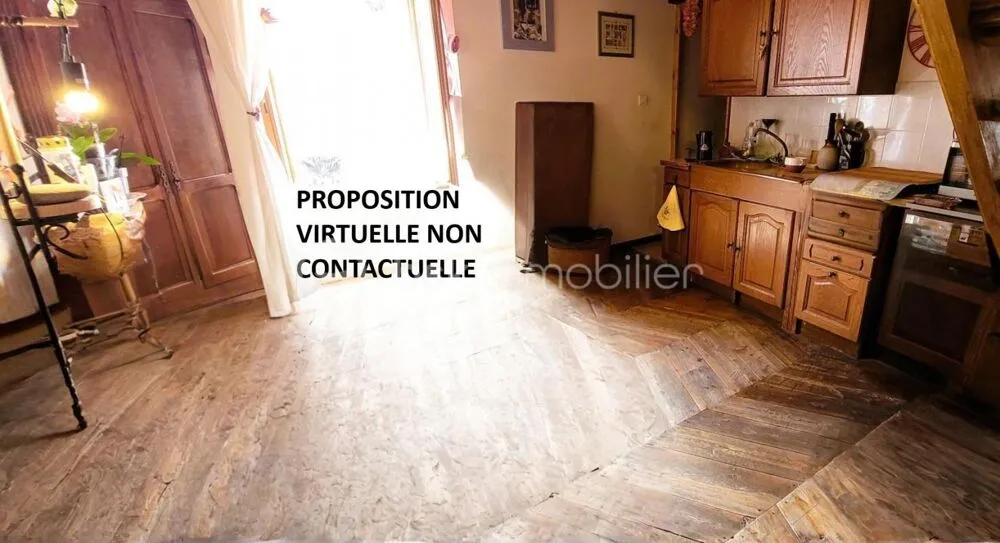 Köök - Duplex with West Exposure in Allos