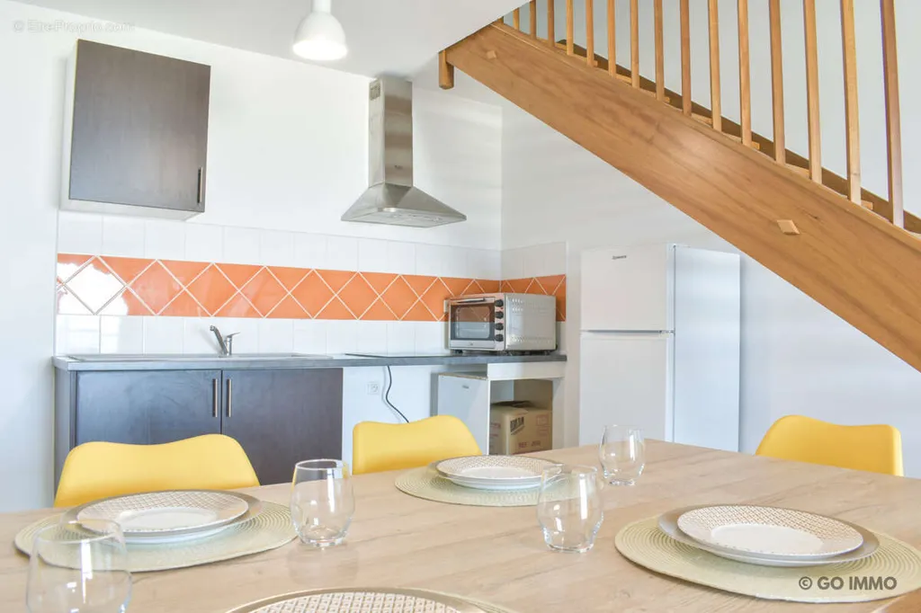 Sala da pranzo - Duplex with Parking in Sainte-Clotilde