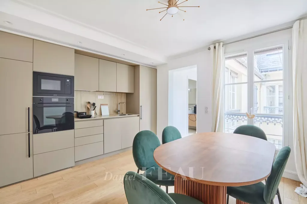 Salle à manger - Appartement Lumineux avec Balcon à Paris 2ème