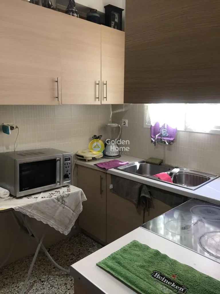 Köök - Apartment with Balcony in Attica - Thymarakia